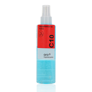 Dezinfekce na ruce ve spreji 200ml C10
